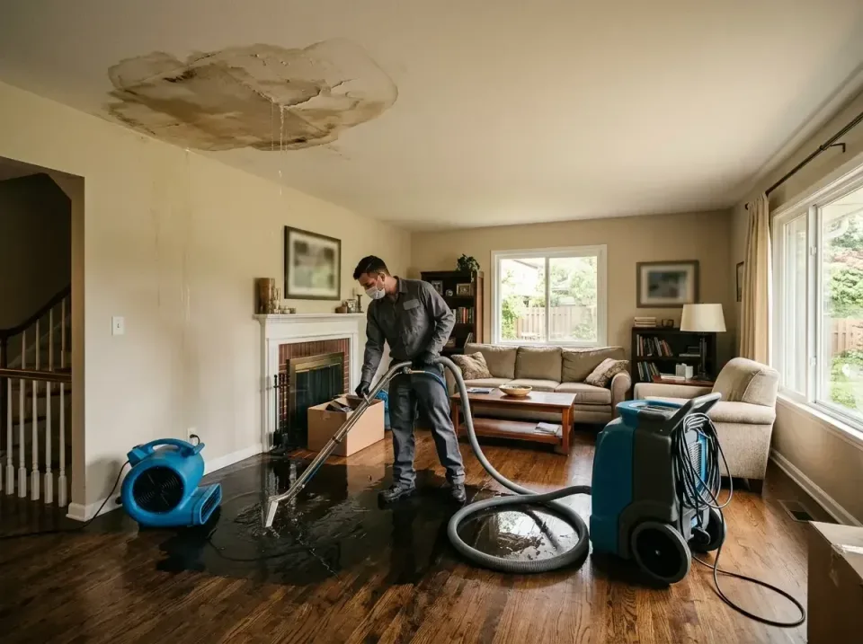 attic-pipe-burst-ceiling-drip-008 — frequently asked questions, Water Damage Restoration & Carpet Care in Muskogee, OK